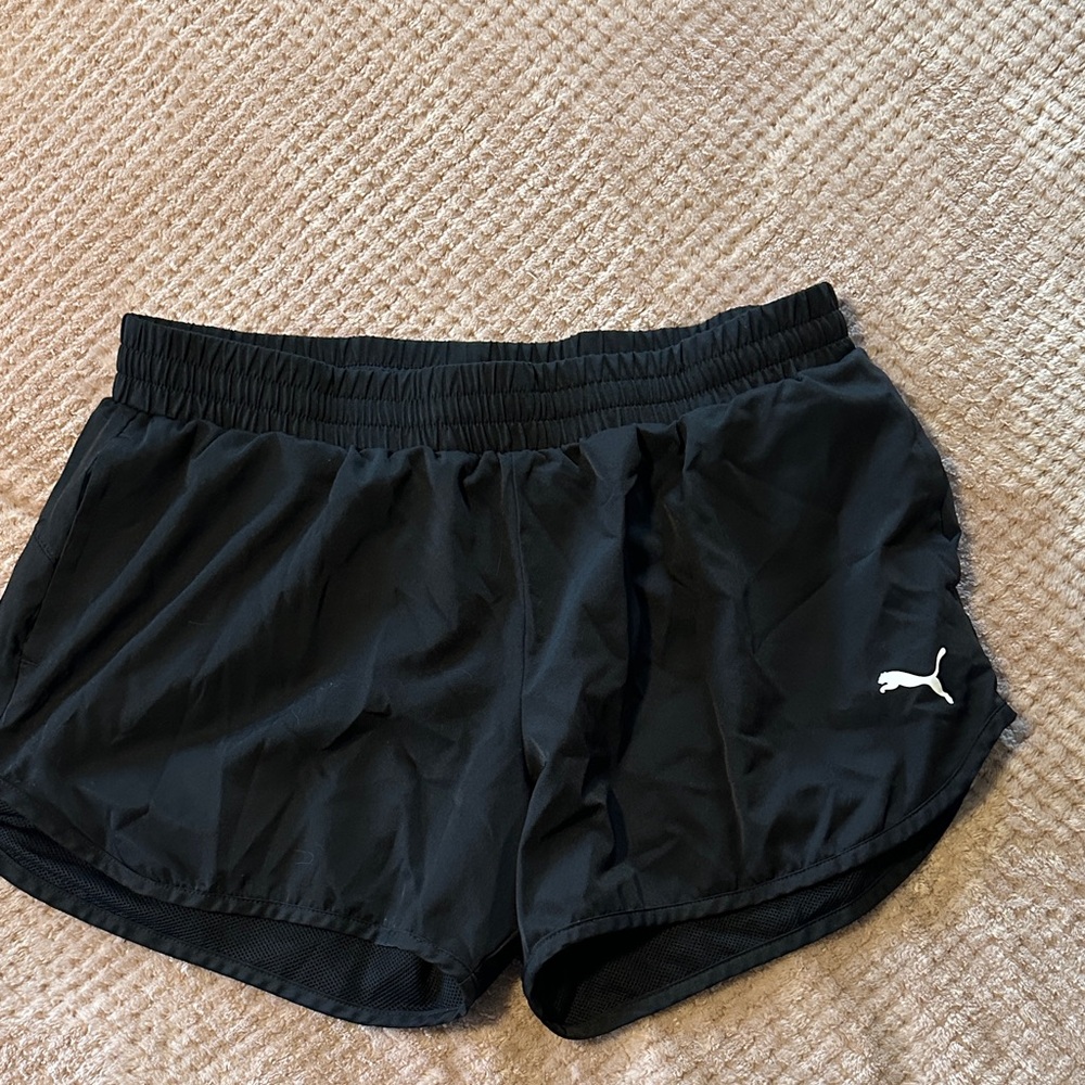 Puma Women's Athletic Black Shorts